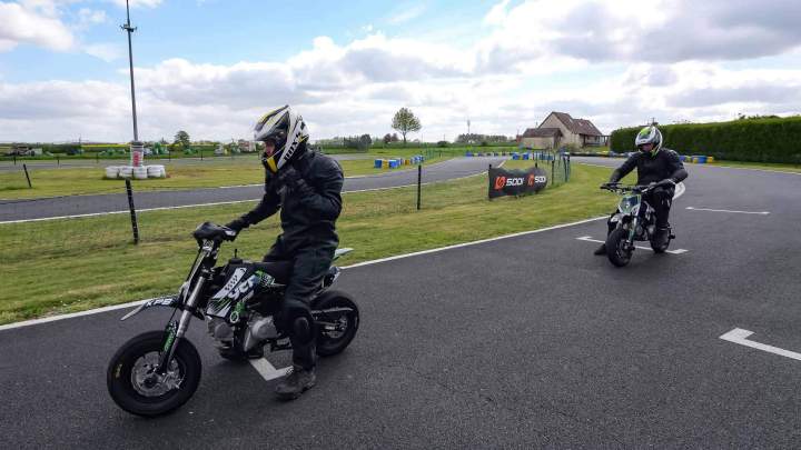 Course mini motos  Lisieux