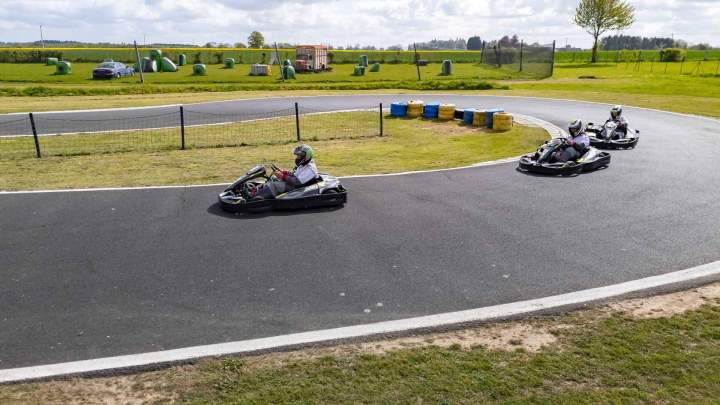 Kart rapide virage Lisieux